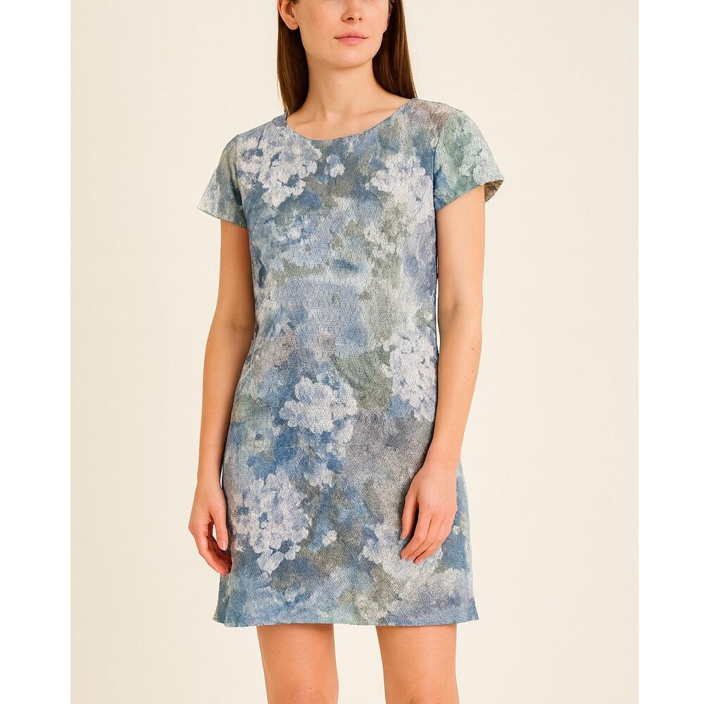 Another Thyme Vintage Floral Lace Overlay Shift Dress Women’s Size 10